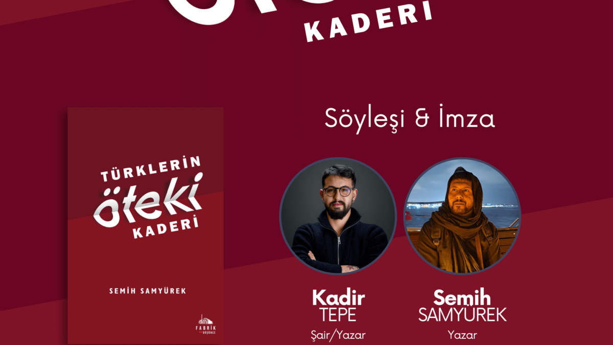 Semih Samyürek | Söyleşi & İmza